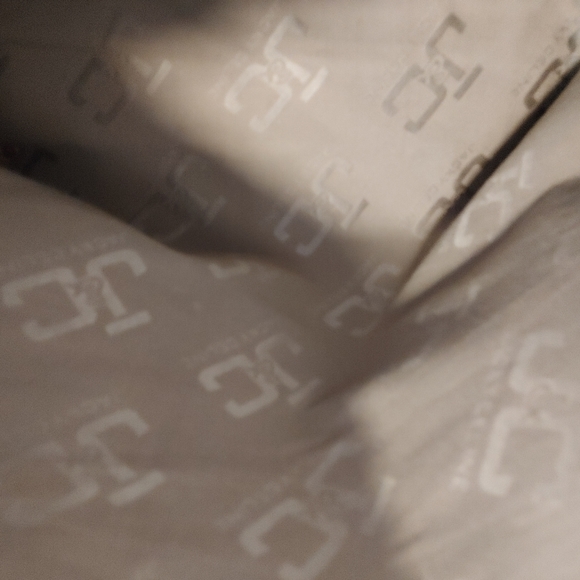 Jacky & Celine Beige Genuine Leather Large Pouch/Case - Picture 6 of 7